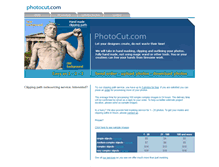 Tablet Screenshot of photocut.com